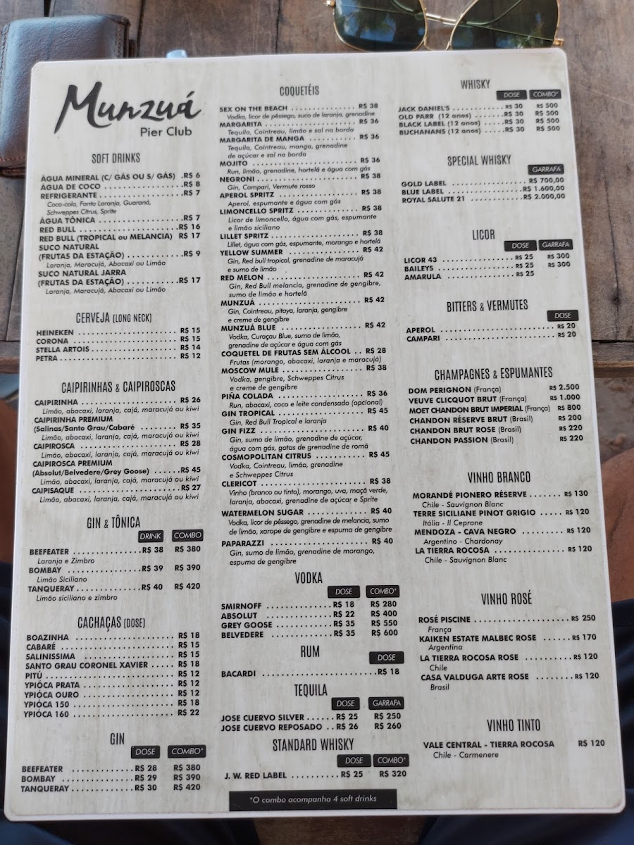 Menu Munzua Pier Club-3